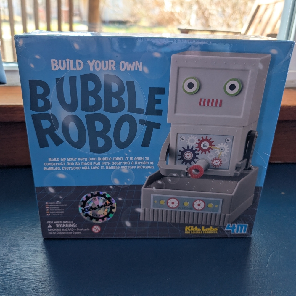Kids Labz Bubble Robot Kit - New & Sealed